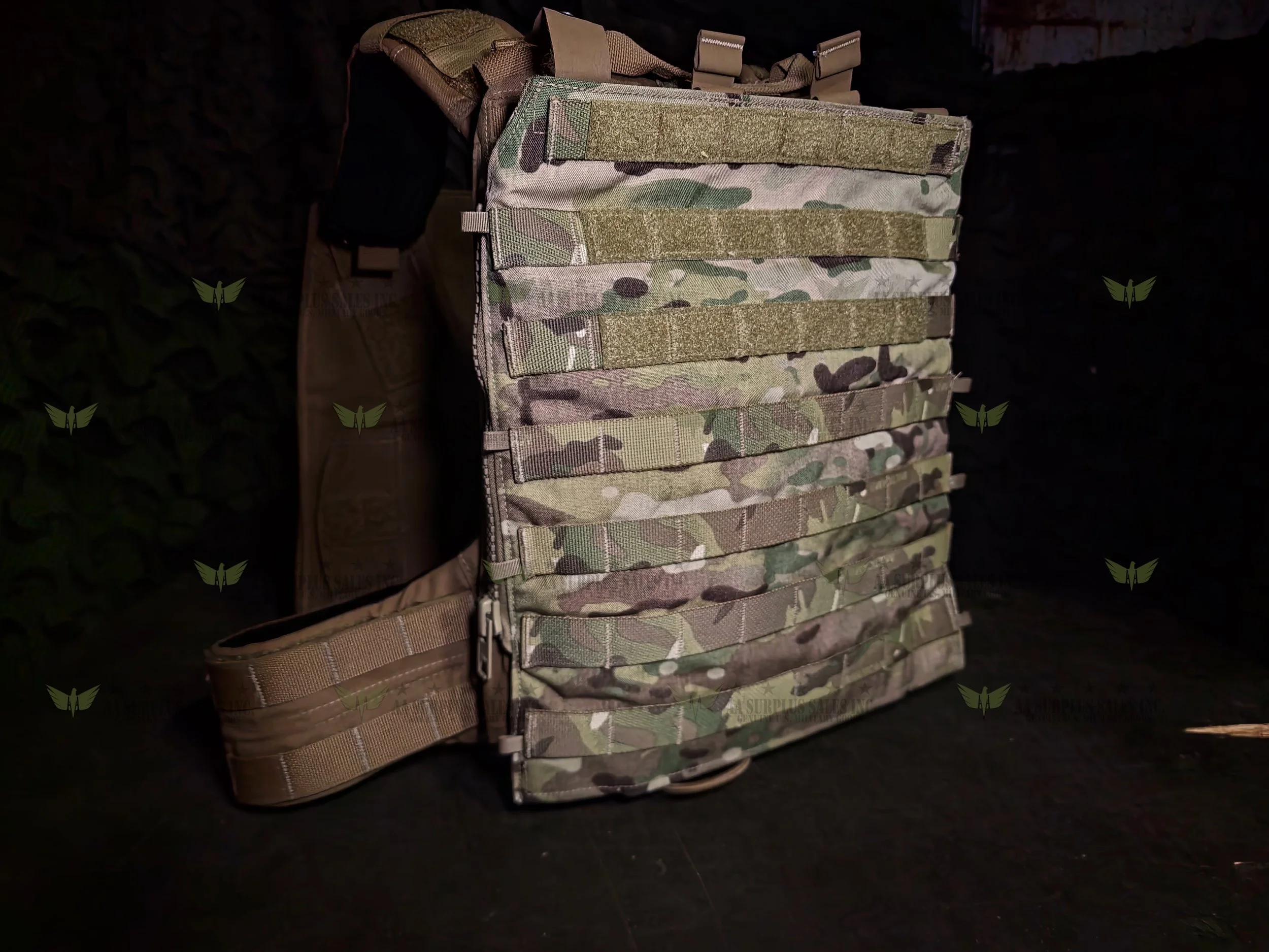 【美品】 MOLLE Zip-On Panel 2.0　陸自迷彩 BLCZP3_100-02-MULTICAM-01.